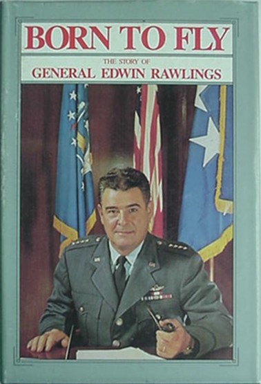 GENERAL EDWIN RAWLINGS (USAF) 1987 BOOK ***SIGNED***