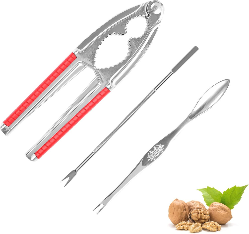 Nut Crackers Walnut Cracker Heavy Duty Shell Cracker Seafood Cracker Walnut Open