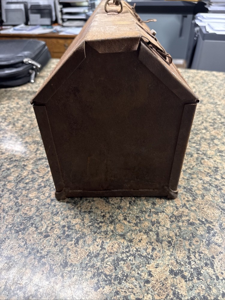 Vintage Merit Tools Hip Roof Tool Box