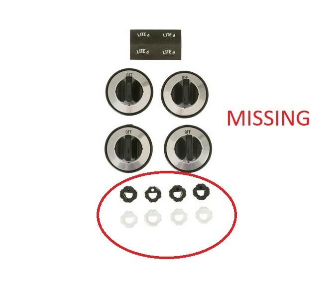 GE Appliances  CONTROL KNOBS  PM3X88  DAMAGE BOX, missing