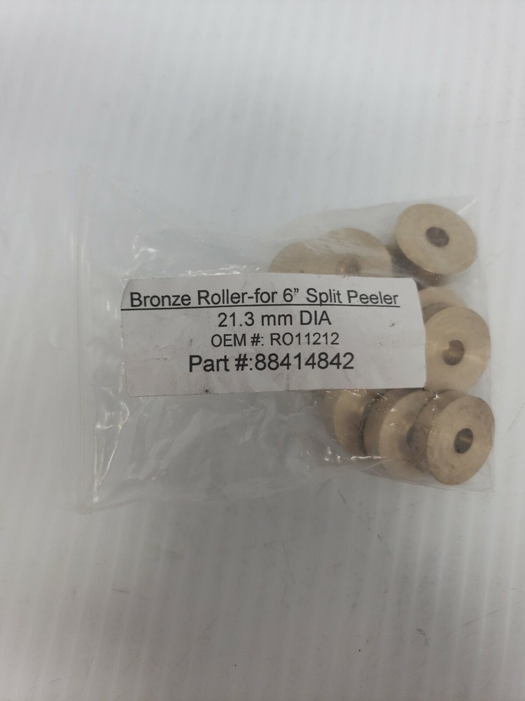 Bronze Roller For 6" Split Peeler 21.3 mm DIA, 88414842