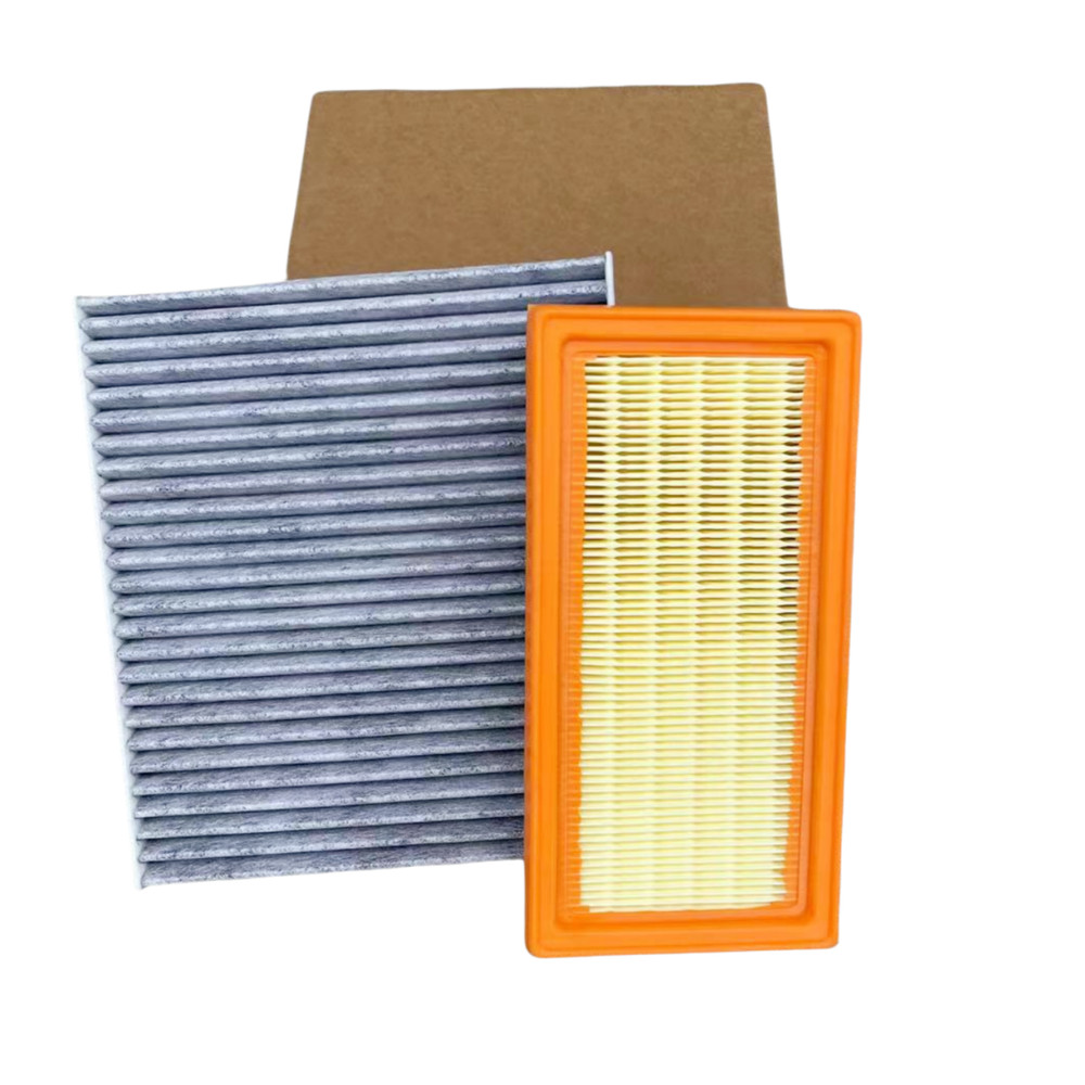 For 2014-2019 VERSA & VERSA NOTE Combo set Engine & Carbonized Cabin Air Filter