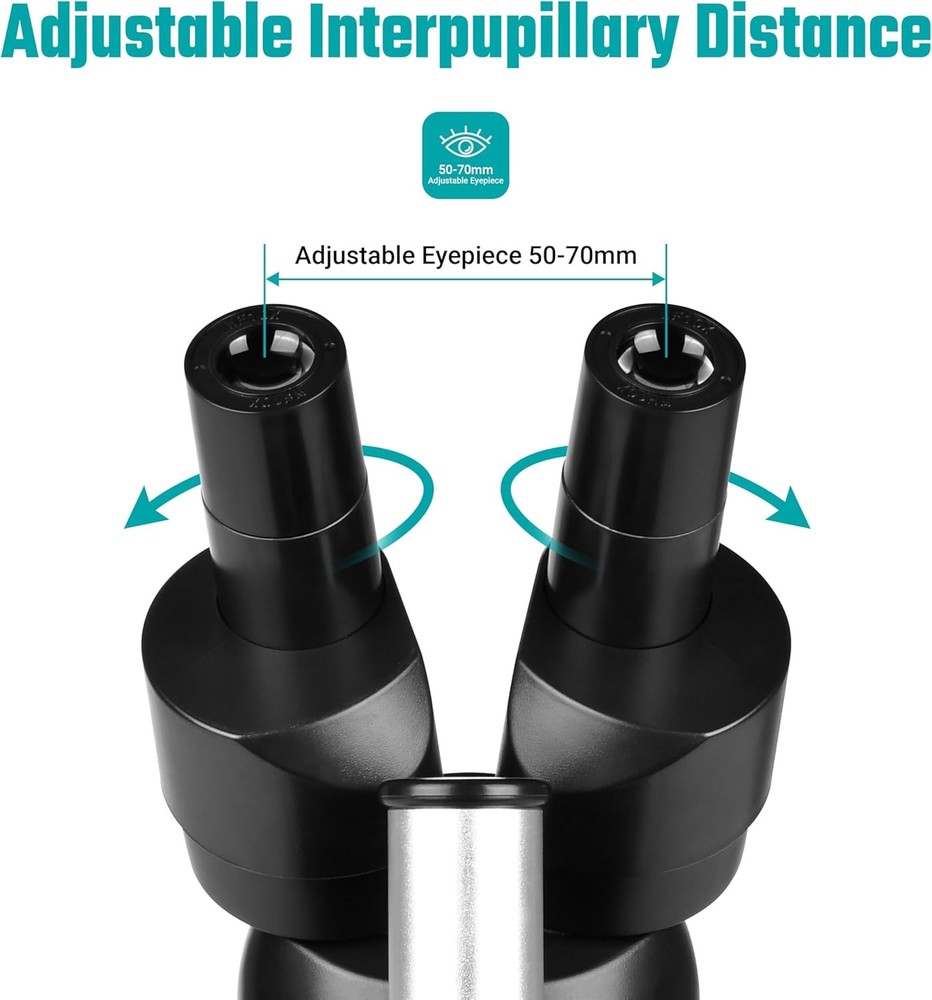 Mounted Binocular Stereo Microscope, Microscopes, Portable Biological Microscope