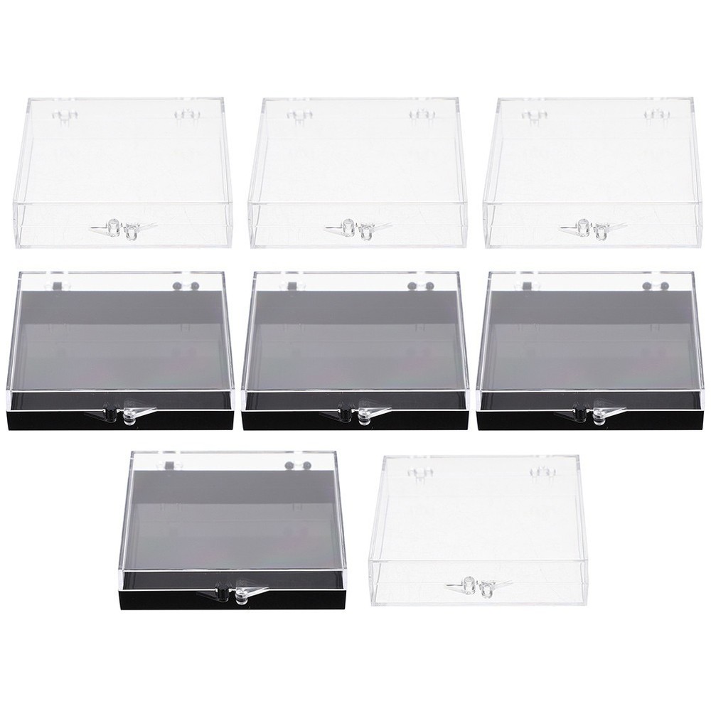 8pcs Nail Tips Box Press on Nails Storage Case Organizer Case Packaging Box