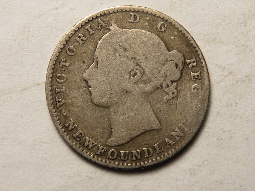 1896 Newfoundland Ten Cents