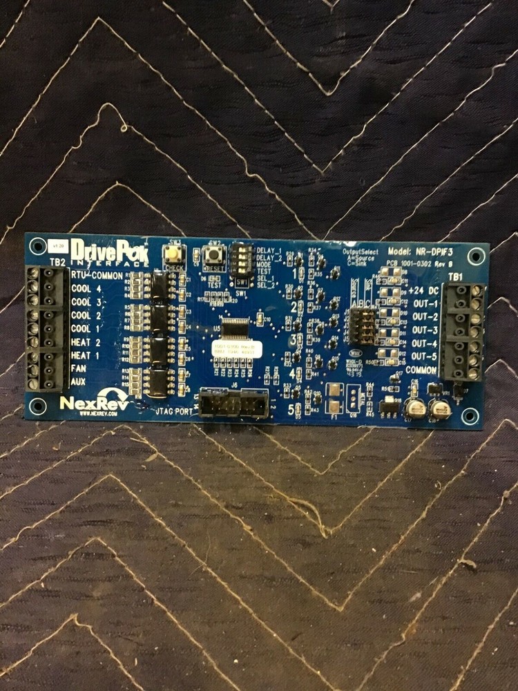 NexRev DrivePak Interface NR-DPIF3 Control Circuit Board - Used