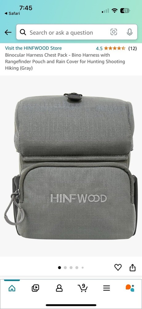 Binocular Harness Chest Pack