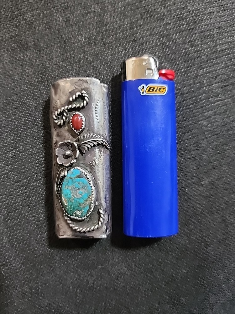 Sterling Silver Lighter Case Sleeve