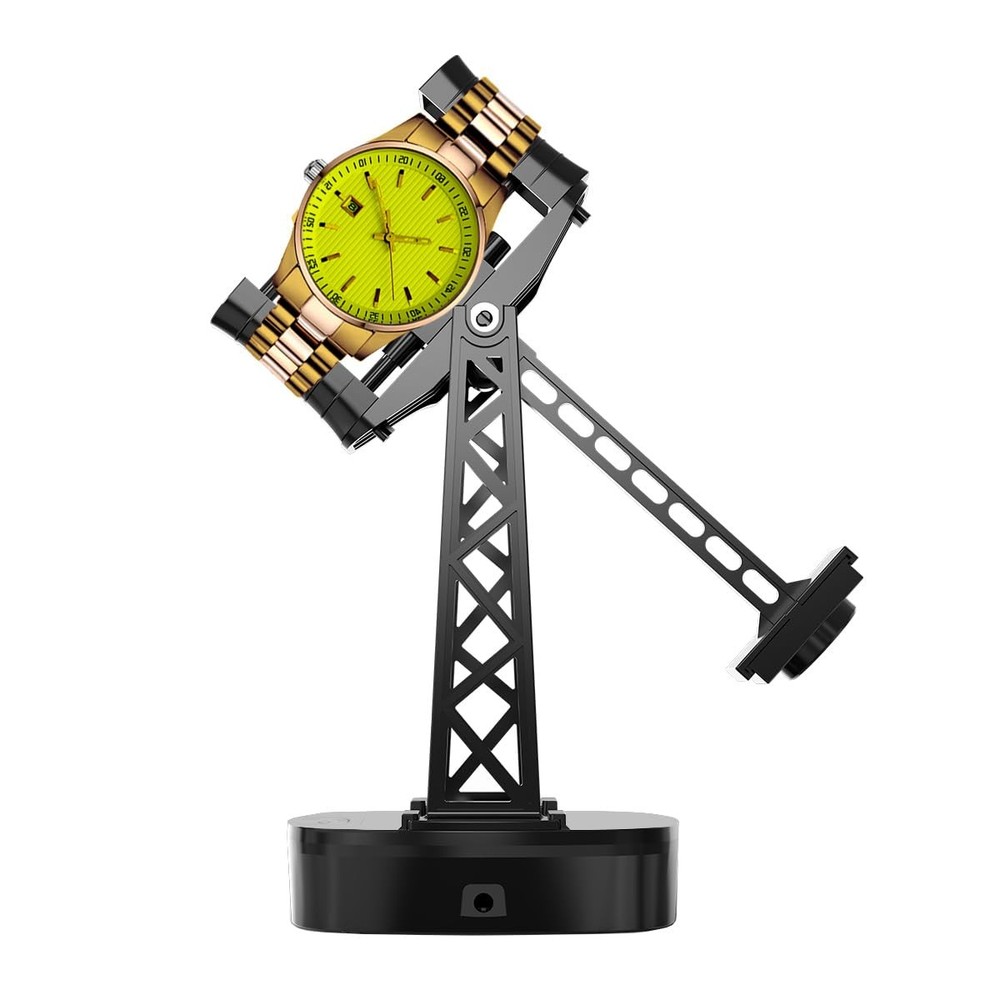 Single Watch Winder for Automatic WatchesTimer ShutdownAdjustable