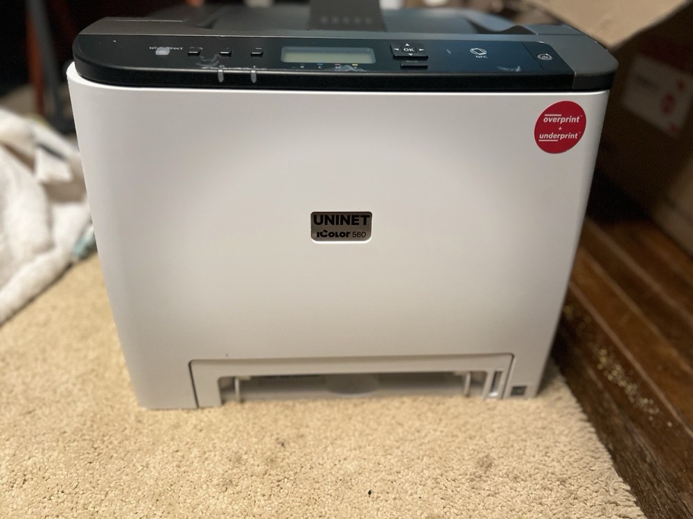 UniNet iColor 560 CMYK White Transfer Printer Software and Paper