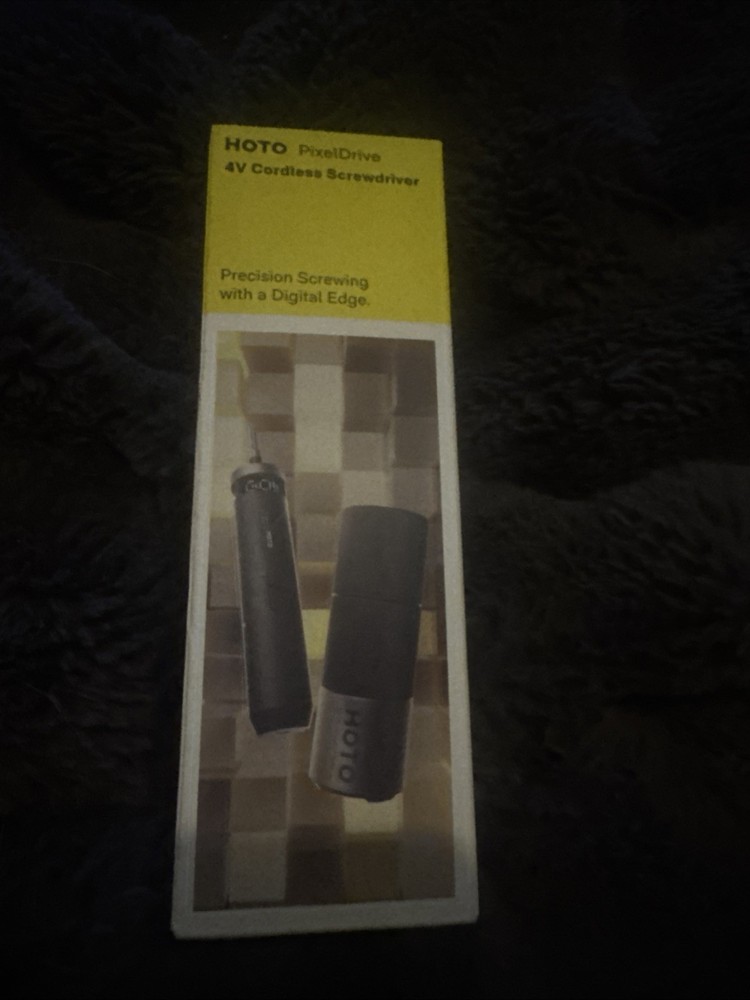 Hoto PixelDrive 4V Cordless Screwdriver New