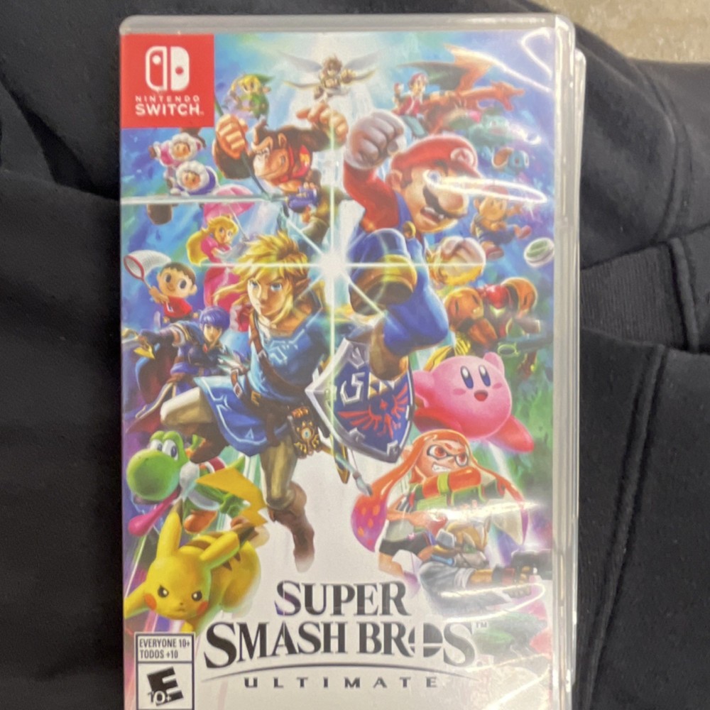 Nintendo Switch Console Bundle with Dock, Joy-Con, Rock Candy Controllers, Games