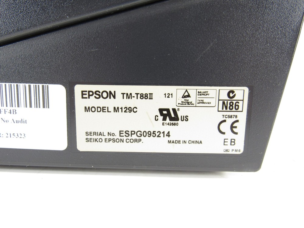 Epson TM-T88III M129C USB / Network Receipt Printer