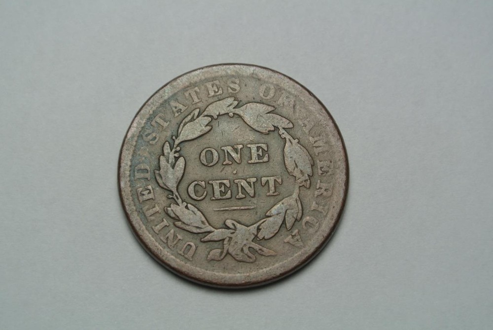 1838 Coronet Head Large Cent,VG Condition - C7245