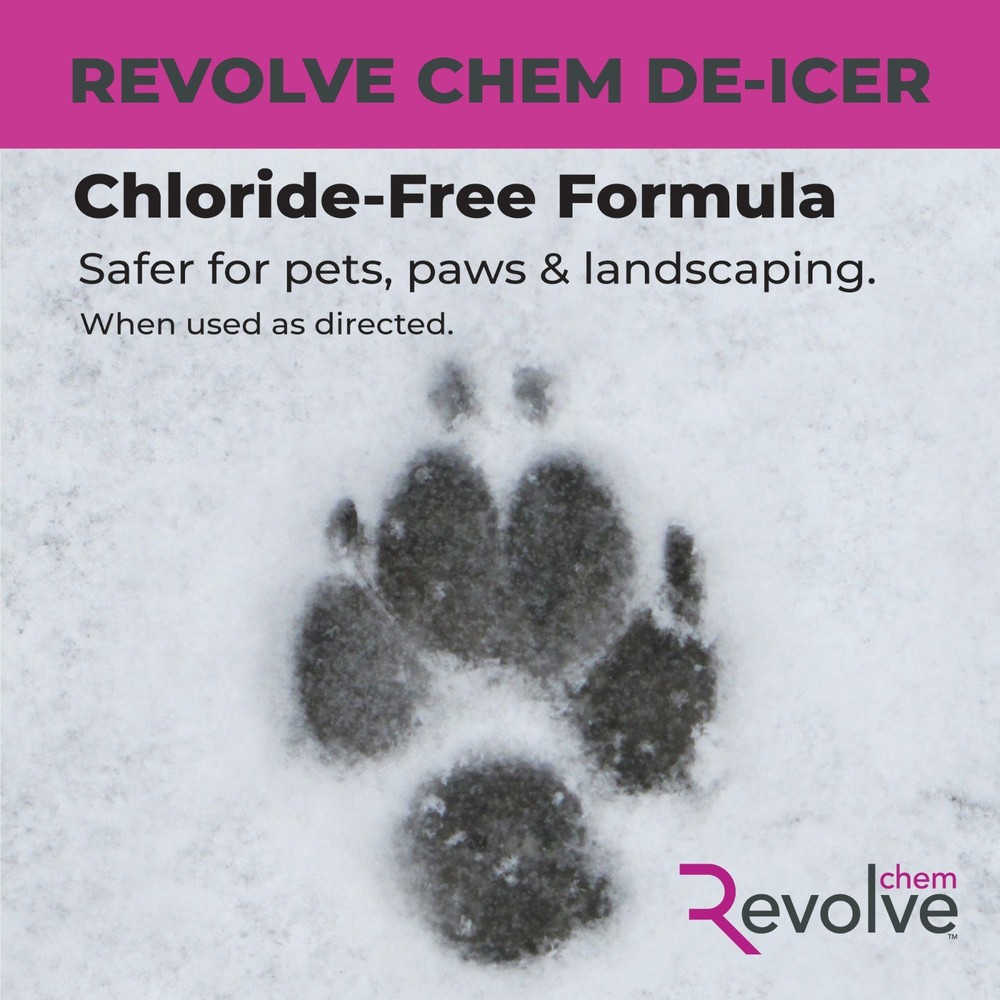 De-Icer Chloride Free 32 Oz Trigger Sprayer for Sidewalks, Windshields, Pet-Safe