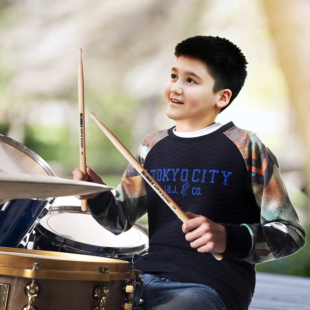 Drum Sticks, 2 Pair 5A Maple Drumsticks