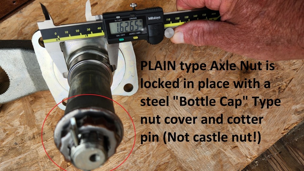 UFP SS 1.68" OD Spindle Wear Ring Sleeve DB35-42 3500 Boat Trailer + O Ring