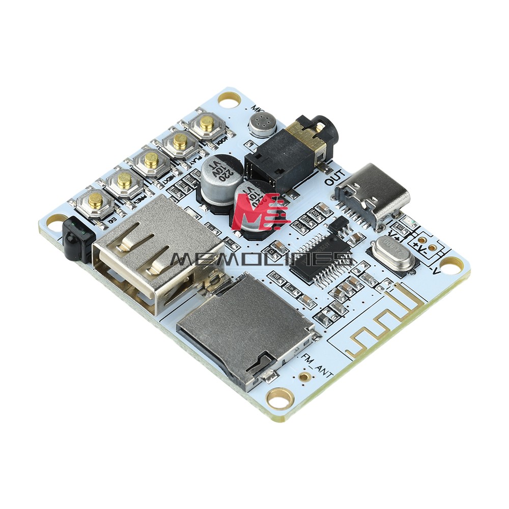 Bluetooth 5.4 Audio Receiver Board mp3 Lossless Decoder Decoding Module Type C