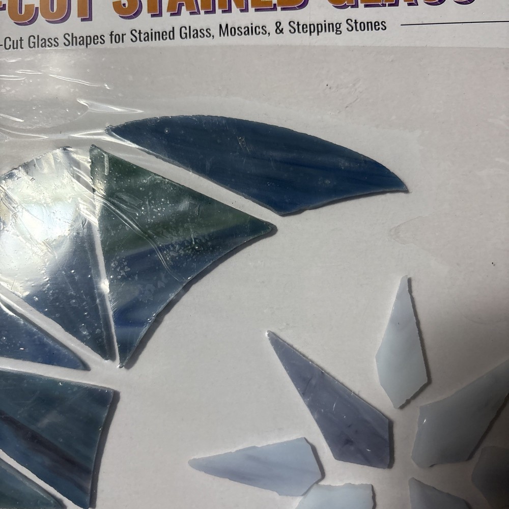 Crescent Moon Stained Glass Pre-Cut