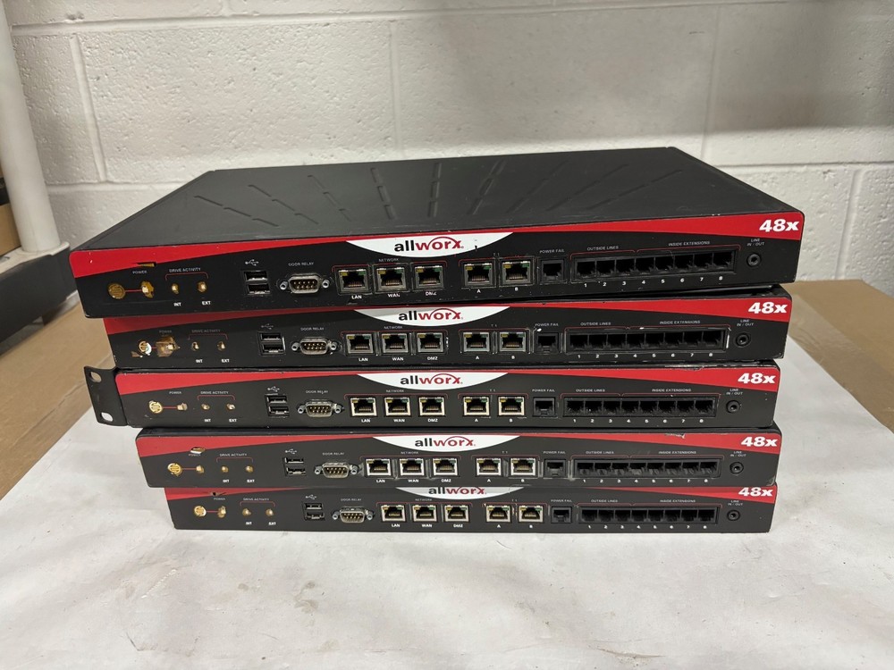 Allworx 48x VOIP Business Phone System Network Server w-power cord Working Pull