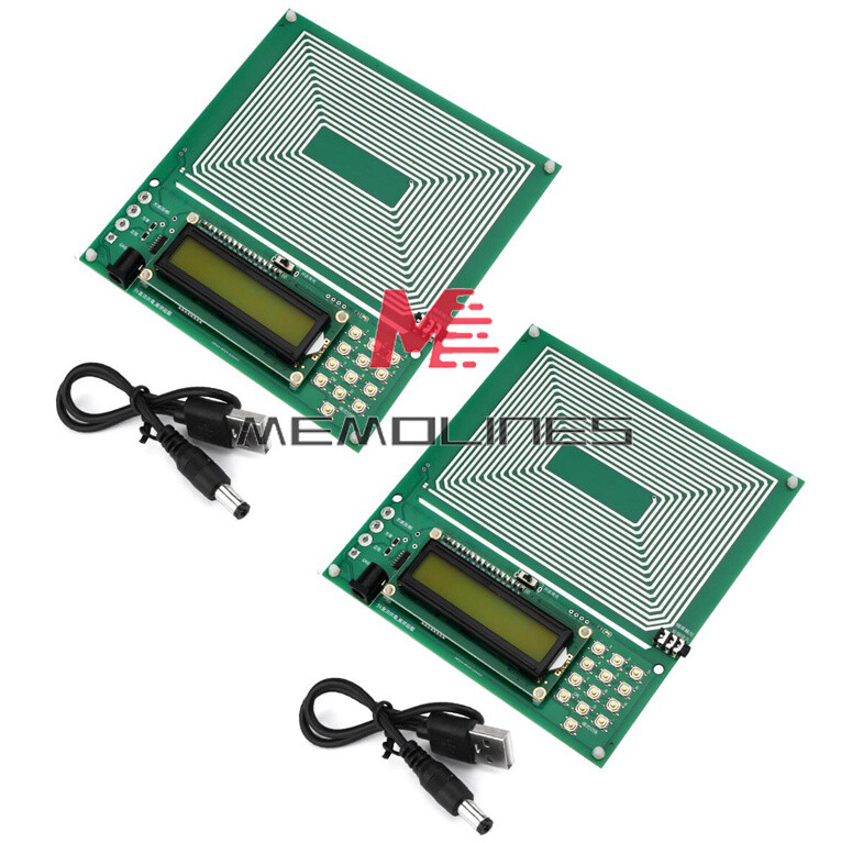 2PCS Adjustable 0.1HZ-30KHZ Schumann Wave Ultra-low Frequency Pulse Generator