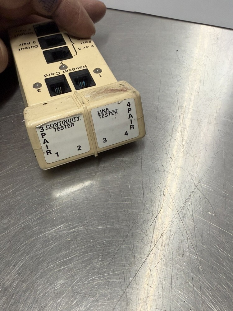 HUBBELL CABLE TESTER AND LINE TESTER