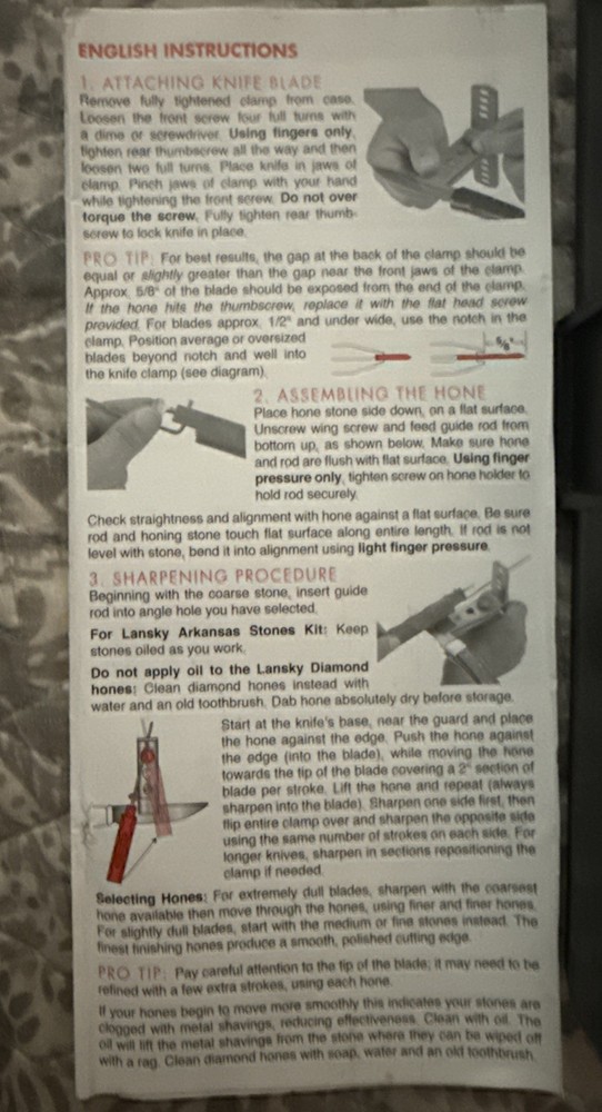Lansky Deluxe 5-Stone Controlled-Angle Precision Knife Sharpening System