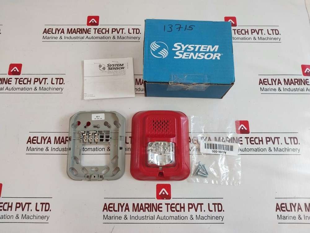 System Sensor p2rl-p Wall Horn Red