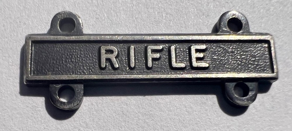 Rifle Qualification Bar US Army