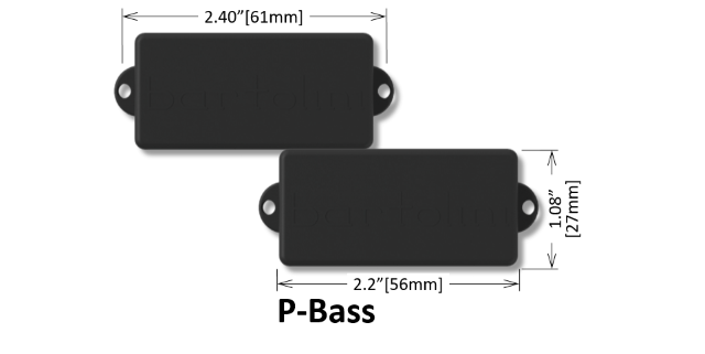 Bartolini PB5 B-Axis 5-String P Bass pickup
