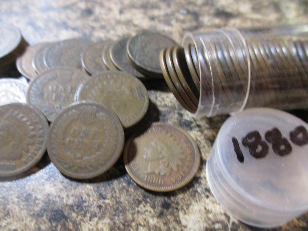 1880 INDIAN CENT ROLL ZZ