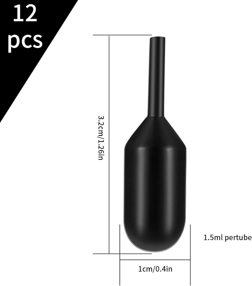 Identity Theft Protection Roller Stamps, 12 Pcs Black Replacement Rolling...