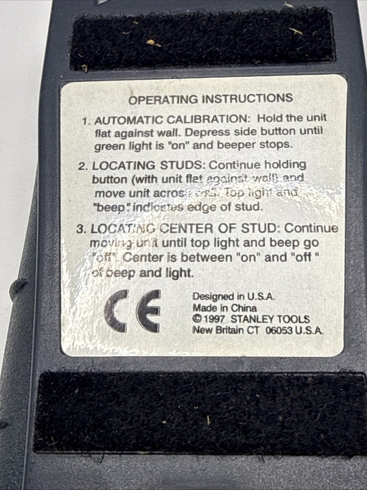 Vintage STANLEY Stud and Edge Finder