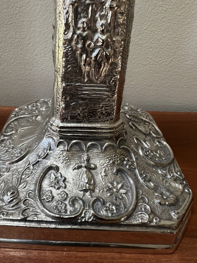 Early 20th Century Silverplate Candlesticks