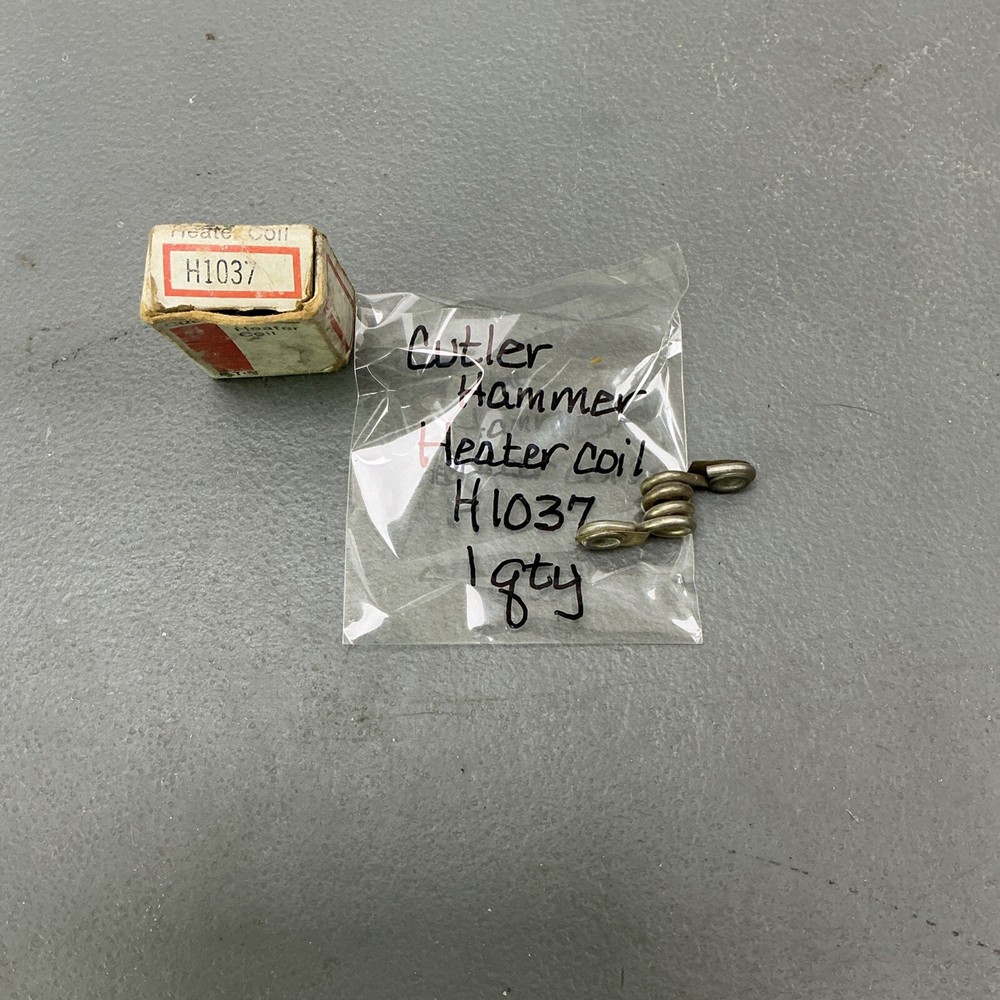 CULTER-HAMMER OVERLOAD HEATER H1037 ECS