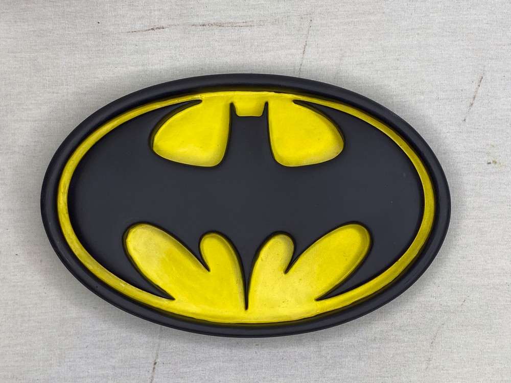 Batman Forever Chestplate, Solid Resin, Display Plaque, Item Stand, Prop Replica
