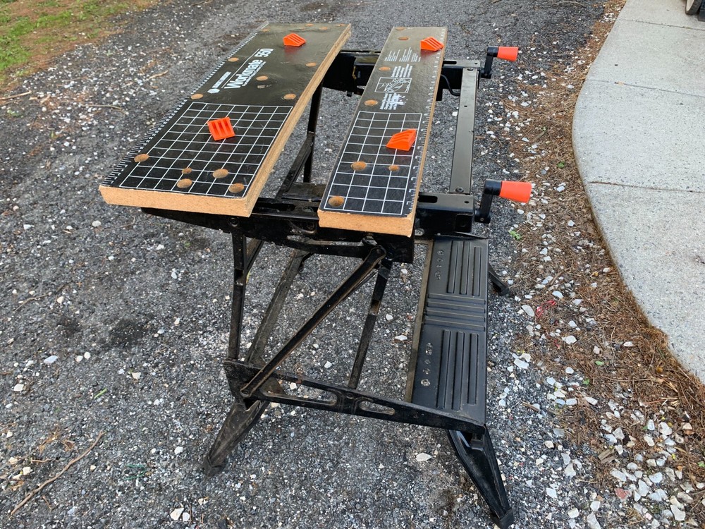 Black & Decker Workmate 550 Work Station Bench Adjustable Table Folding Portable