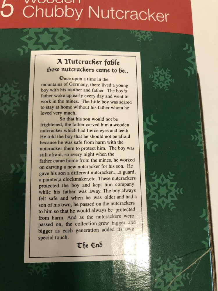 5" Wooden Chubby Nutcracker By Kurt S. Adler