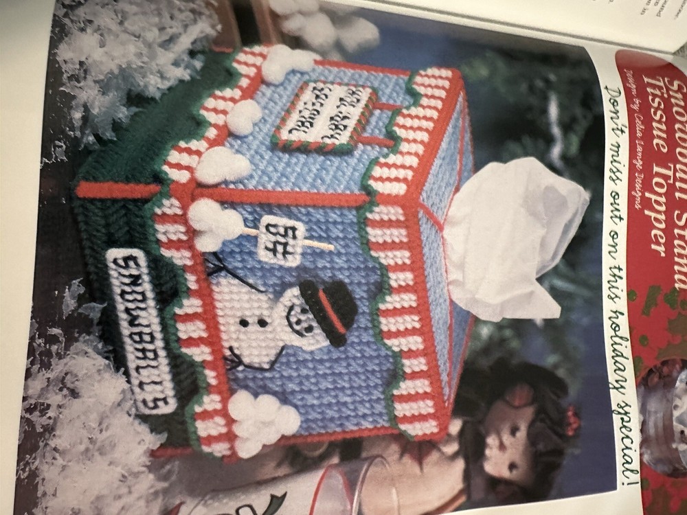 NEW HB 75 MERRY CHRISTMAS PROJECTS IN PLASTIC CANVAS