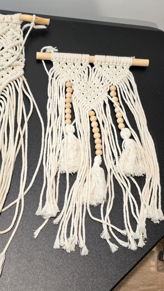 Macrame Set Of 3 Handmade