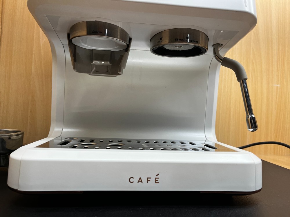 Café Bellissimo Semi Automatic Espresso Machine -White-WiFi Connected