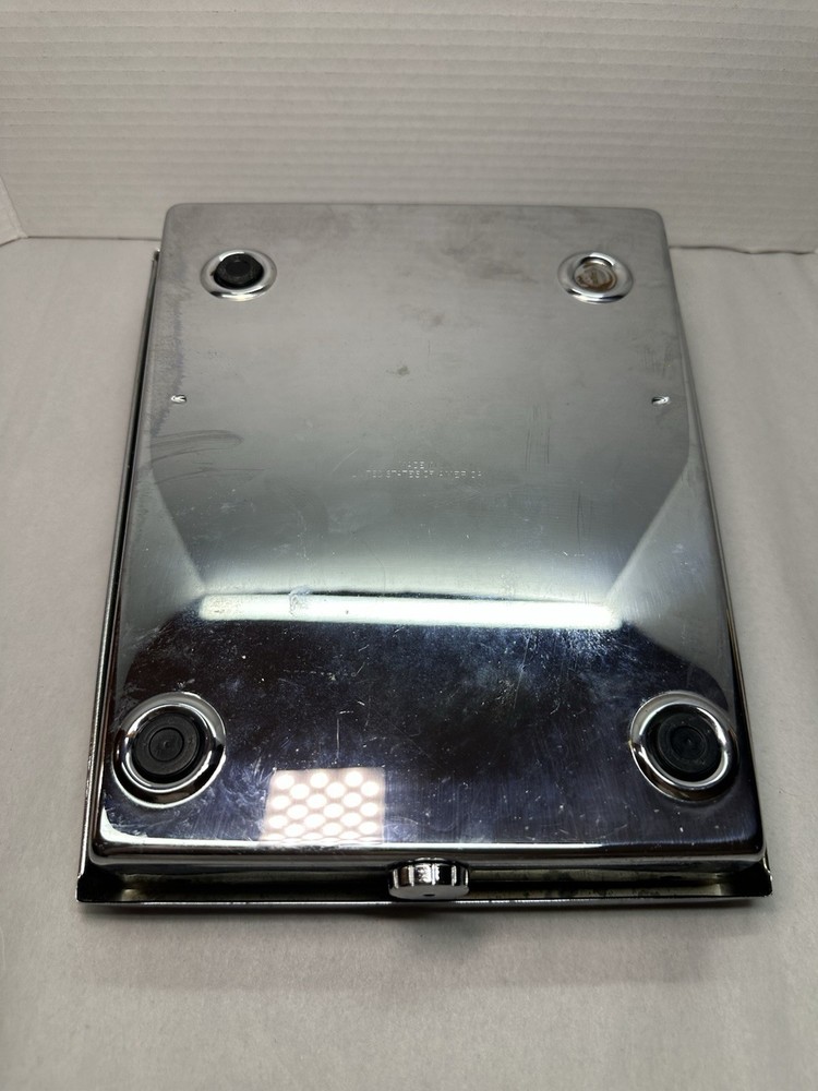 VINTAGE BORG BATHROOM SCALE BLACK ACCURATE READING