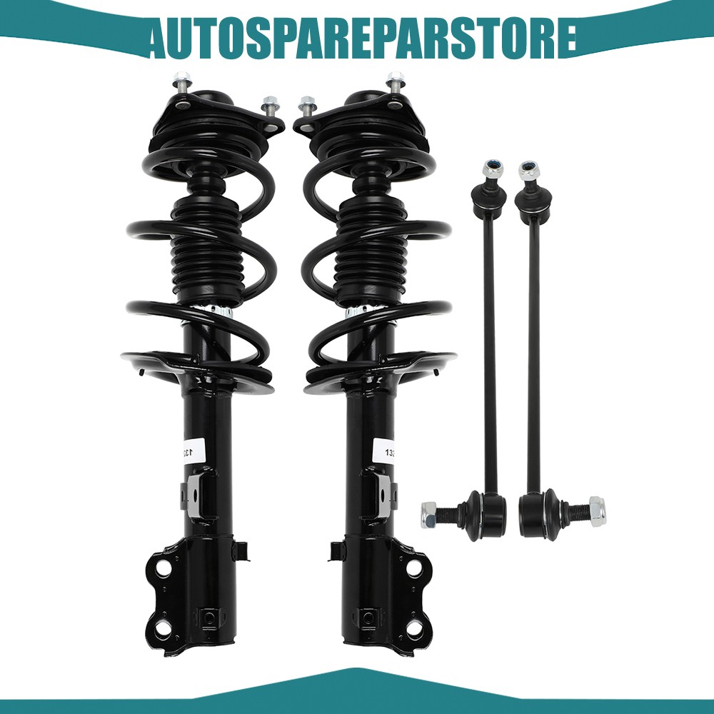 For Kia Optima 2011-2012 Front Complete Struts Sway Bar End Link Kits