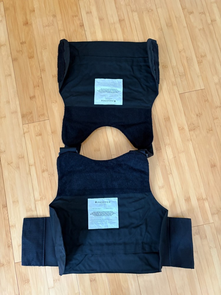 PROPPER GSV Tactical Armor Carrier Side Open Small 2013-2014 Black Molle