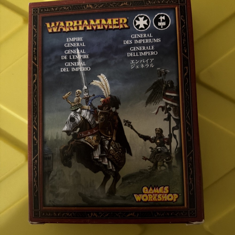 Warhammer - Empire General - Games Workshop (2006) OOP Set (SEALED)