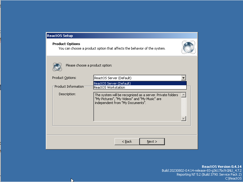 ReactOS Operating System DVD Windows NT Reimplementation! Same Day Shipping USA!