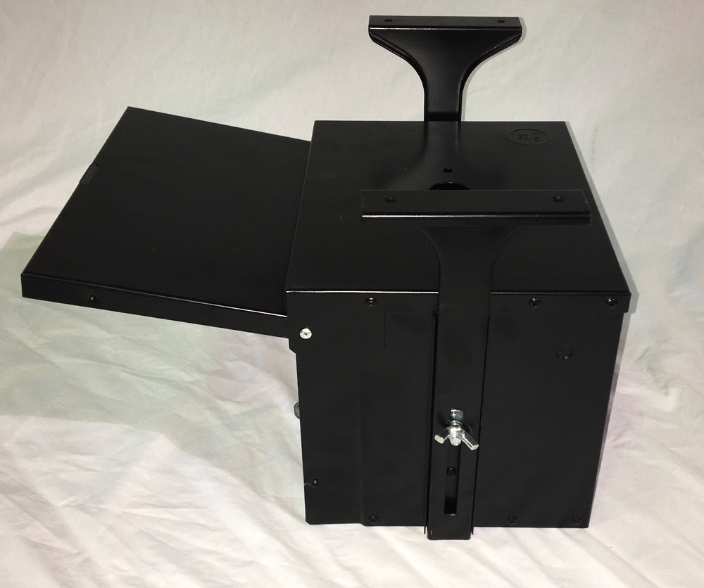 Deer Feeder Control Box Only w/ T Brackets Black CB1B