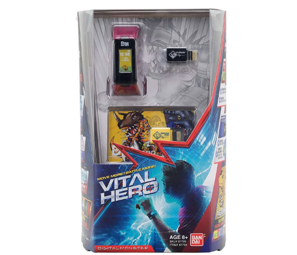 Bandai Digimon Vital Hero Interactive Bracelet Red