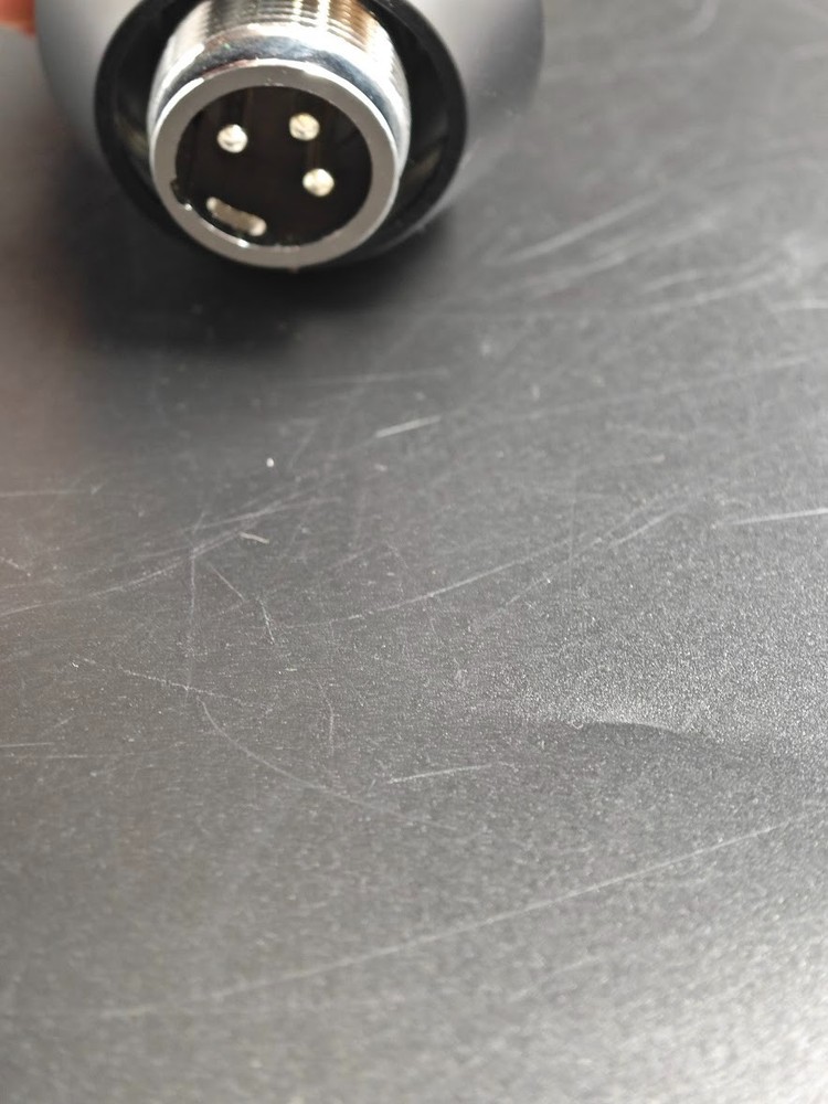 BM-800 Condenser Microphone Black/Gold Used Working