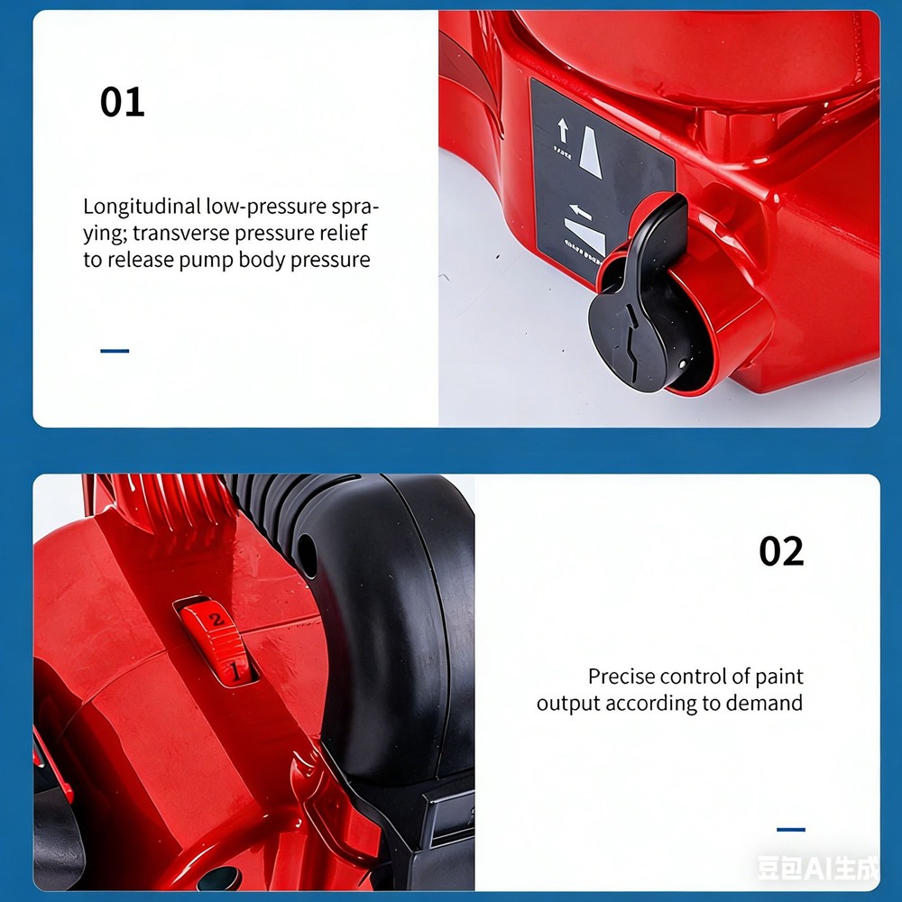 Handheld High Pressure Spray Paint Machine Airless Tools